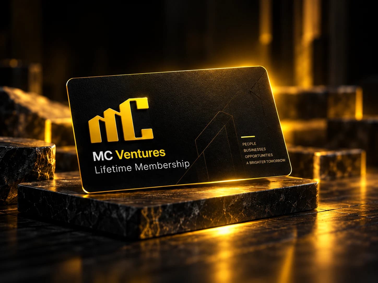 MC Ventures Lifetime Membership card